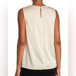 St. John Liquid Silk Cowl Neck Tank Top S 19” p2p Champagne $695 Retail NWT Photo 5