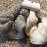 EXPRESS  Set of 2 sweater ponytail holder, scrunches Photo 7