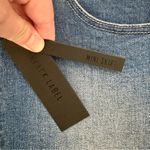 Black Label  Full Front Zipper Denim Mini Skirt Photo 2