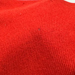 Sisley Wool Skirt Women Orange Zip Closure Classic Quite Luxury Old Money Prep Size 10 Photo 7