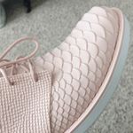 Melissa +Baja East Booties Pink Embossed Boots Size 8 NEW Photo 10