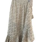 Nasty Gal  Size 2 Midi Dress Ruffle Front Abstract Photo 9