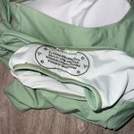 Pink Lily NWOT ‎ Women's One-Shoulder Green One Piece Swimsuit Size Medium Photo 4