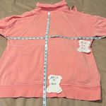 Tangerine  size XL half zip sweatshirt with pockets small spot last picture GUC Photo 7