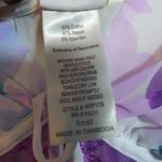 In Bloom by Jonquil Cream Purple Floral Spaghetti Strap Chemise Lace Size Small Photo 5