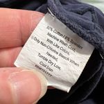 Tranquility Womens Capri Sweatpants Loungewear Stretch Navy Blue XL Photo 5