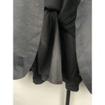 Ann Taylor Black Woven Swing Belt Loops Midi Skirt Size 2 Photo 2