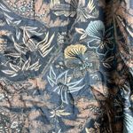 Ulla Johnson  Leiko Dress Blue Floral Print Cotton Long Sleeve Mini 00‎ Boho Photo 6