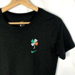Nike  Black Shamrock Shuffle Graphic 8K Short Sleeve Athletic T-Shirt XS Photo 2