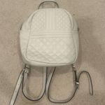 White mini backpack Photo 0