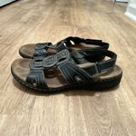 Clarks | Women's Leisa Vine Platform Leather Sandals Photo 4