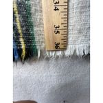 Old Navy  Blanket Scarf Tartan Red One Size Soft Fringe Plaid Cozy Heritage Photo 6