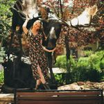 Umgee  Floral Print Short Sleeve Button Up V-Neck Midi Dress with‎ Crochet Trim Photo 2