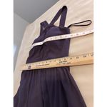 Lulus Women SM Maxi Dress Purple Halter Pleated Neck Sleeveless Artsy Lagenlook Photo 11