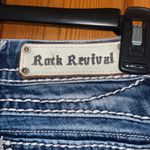 Rock Revival  Blue Skinny Jeans with White Stitching may jeans size 26 women’s Photo 6