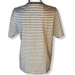 Disney Mickey Pluto Embroidered Striped V-neck T-shirt Size Small Photo 2