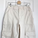 Abercrombie & Fitch  Relaxed Cargo Pant in Cream Size 8/29 Long Photo 8