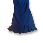 Rebecca Taylor Womens Off-the-Shoulder Textured Knit Dress Navy Size NWOT Photo 2