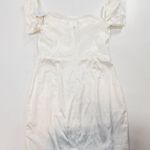 MORE TO COME Bella Off Shoulder Dress in White Medium Photo 9