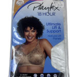 Playtex  18 Hour Bra Wirefree Ultimate Lift True Support Womens 46DDD 4745 White Photo 0