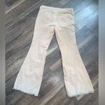 We The Free  frayed bell bottom cord pants 29 $98 boho spring classic free people Photo 3