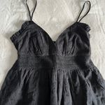 Urban Outfitters Black Floral Mini Dress Photo 2