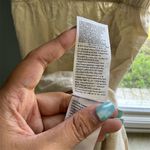 Old Navy  Women's Beige Waist-Defined‎ Midi Dress L Short Sleeve Cutout Back Photo 2