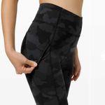 Lululemon Women’s Size 6 High Rise Invigorate Leggings Deep Coal Camouflage Photo 3