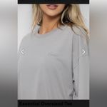 New Comfrt Essential Oversized Tee Dusk Gray Size M Photo 3