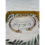 Vintage Women's Gold Bridesmaid Jewelry/Cuff Bracelet SKU 5978 Photo 2