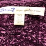 Seven7 Chenille Purple Sweater Size Small Photo 8
