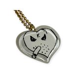 new Tarina x KidRobot ❤︎︎ Ltd Ed Frank Kozik Smorkin’ Heart Necklace ❤︎︎ White Photo 11