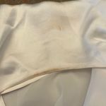 ZARA  satin effect open back top XS white Photo 3