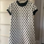 ZARA  black and white patterned dress Photo 1