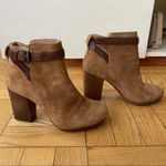 Madewell  Suede Heeled Ankle Booties Women's 6 US Photo 2
