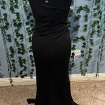 La Femme Black  floor length gown Photo 5