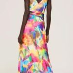 Liv Foster Floral Tie Dye Gown Size 6 Pink Photo 13