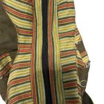 Green floral boho fabric bag Photo 9