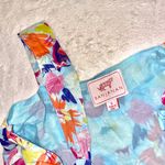 Revolve NWOT Womens BANJANAN Serafina Maxi Floral Ruffle Dress in Fiesty Sky Blue Photo 5