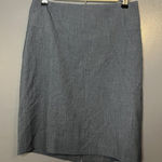 The Limited  Collection Skirt Womens 4 Gray Pencil Lined Back Zip Knee Length Photo 0
