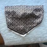 Garage  Brown Pattern Scarf Top Retro‎ Print Tie Back Tube Top Small Photo 2