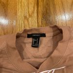 Forever 21 Cropped Tan Vintage Car Sweater Photo 1