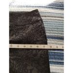 Nic+Zoe  Wonder Stretch Embossed Shimmer Slim Black Pants Womens Size 4 Photo 8