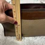 Dooney & Bourke  Chocolate and Taupe Leather Bag Photo 6