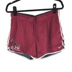 Nike Saint Joseph's University Hawks Womens Dri-Fit Gym Shorts Mesh Red M Photo 0