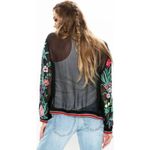 Aratta Bellezza Embroidered Jacket Black Size M Photo 5