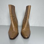 Buffalo London Vintage Y2K Tan Leather Ankle Boots Women’s Size EU 38 US 7.5 Photo 1