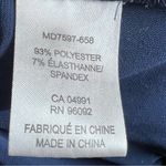 Carolina belle navy belted cropped jumpsuit size 4 Photo 4