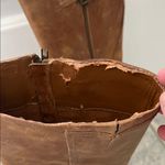 Gianni Bini Brown Leather Combat Boots Photo 11