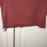 Brandy Melville John Galt Vintage Style Pink Crop Faded Butterfly Shirt OS Photo 7